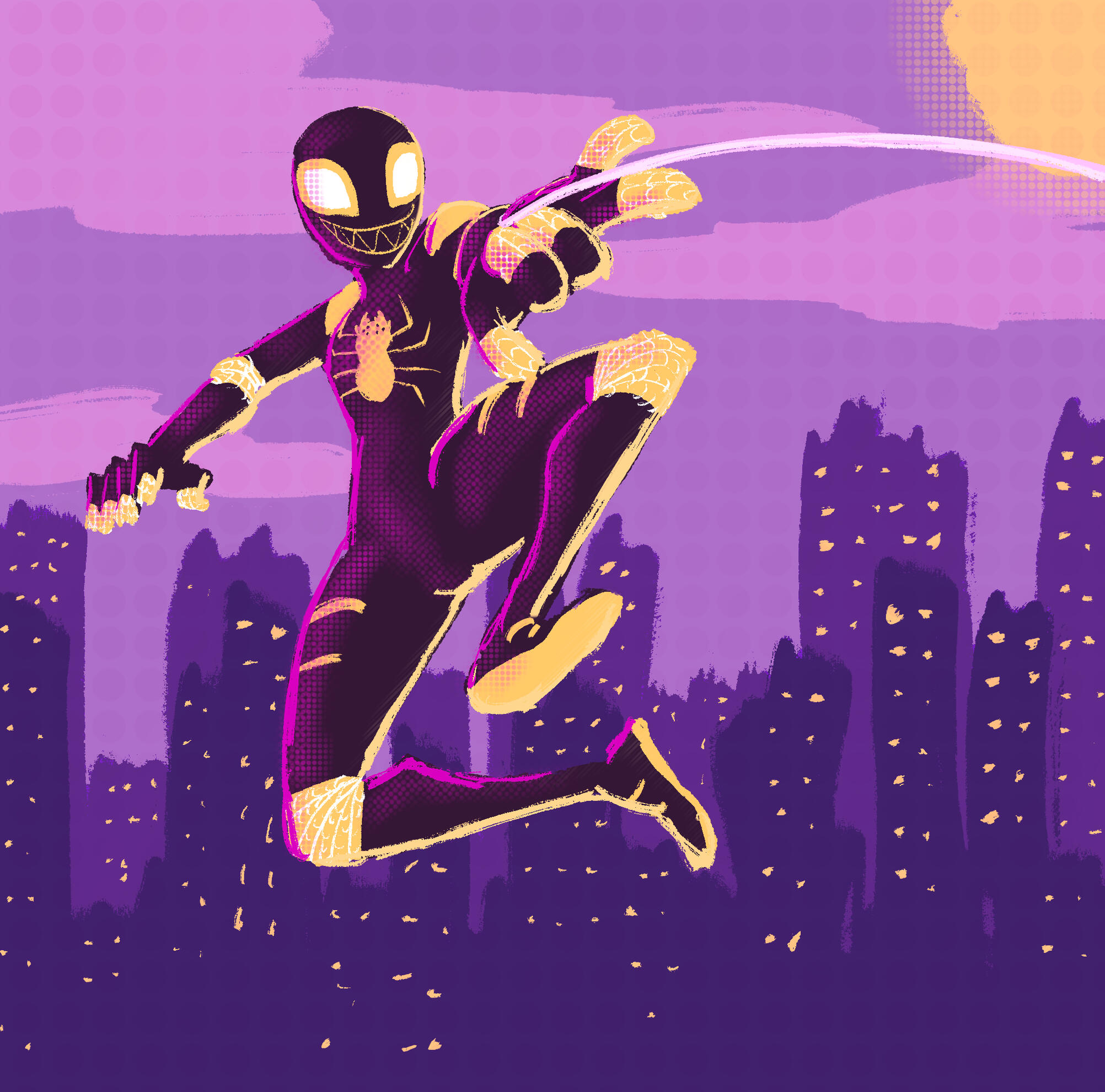 Spider-verse Style Spider-verse Style