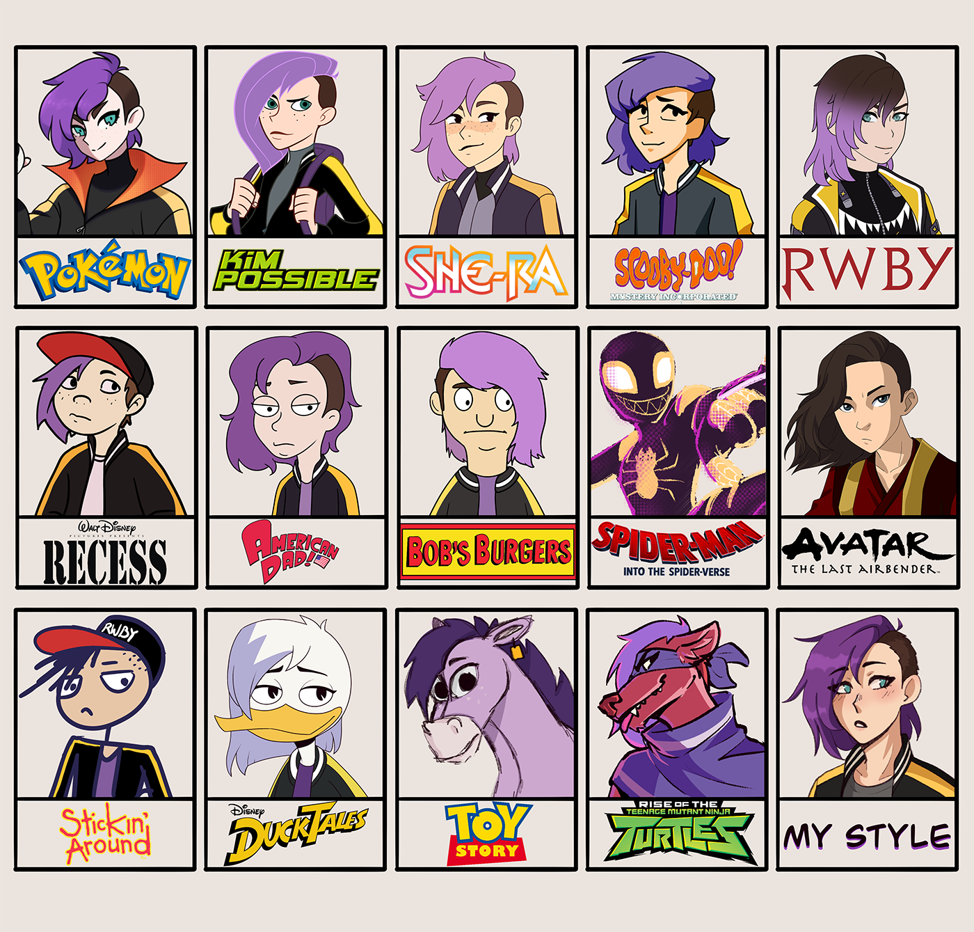 Timed Art Style Challenge